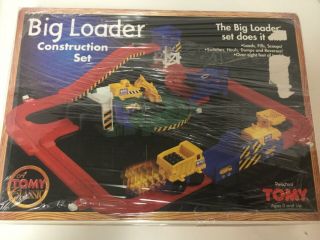 Vintage 1991 Tomy Big Loader Construction Set 5001 Complete W/box