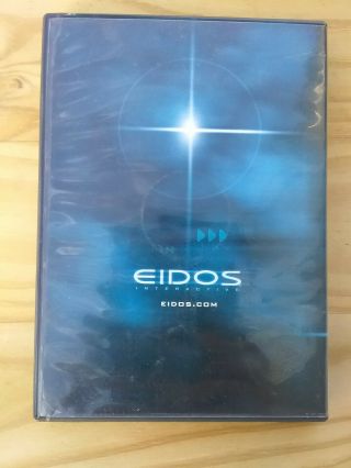 Very Rare 2002 E3 Eidos Digital Press Kit with Tomb Raider& Time Crisis 2 PS2 2