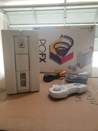 Pc - Fx White Console System Nec Video Game Rare