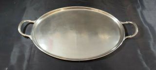 A Large Vintage Silver Plated Serving Tray By Elkington.  Very Collectable.
