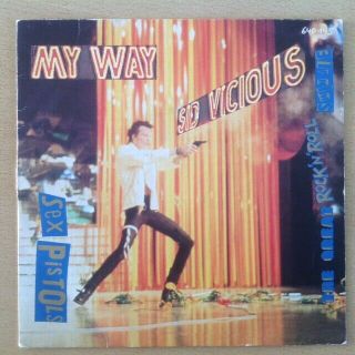 Sid Vicious My Way Sex Pistols Ronnie Biggs Rare Reverse Mispress French 7 " Ps