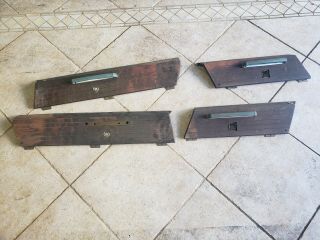 Rare Complete 1966 Cadillac Fleetwood Wood Front/back Door Panel Accents