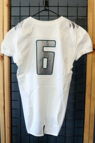 RARE - Nike Oregon Ducks Authentic Team Issued Game Jersey 6 46S - Wings 2