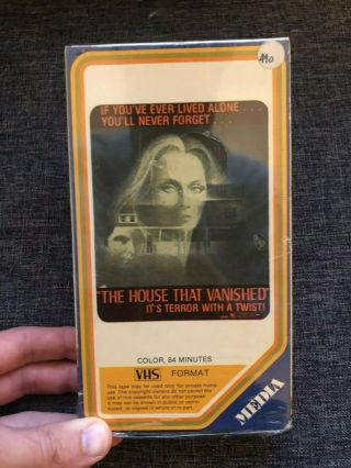 The House That Vanished Vhs Rare Media First Release