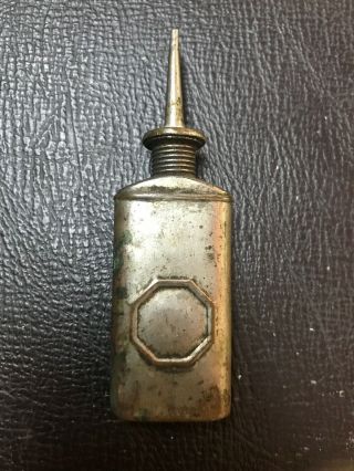 Antique Mini Oiler Small Oil Can Pat.  Feb.  18.  1896