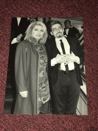 Debbie Harry & Chris Stein In London - Rare 1987 Press Photo.  Blondie
