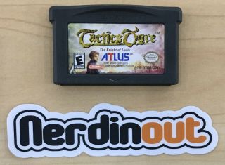 2002 Gameboy Advance Gba Tactics Ogre: The Knight Of Lodis Awesome Rare