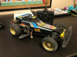 Rare Vintage Tamiya Fox Racing Buggy 1980 
