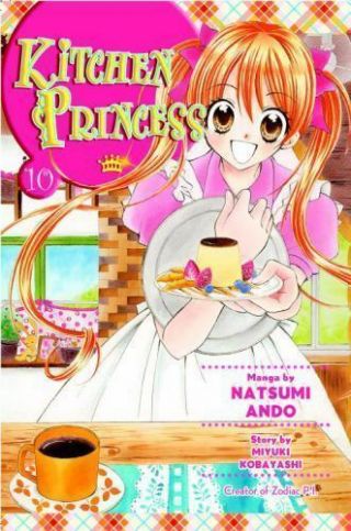Kitchen Princess Vol 10 By Natsumi Ando 2009 Rare Oop Ac Manga Graphic Novel