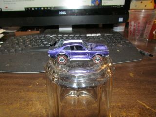 Rare Vintage Mattel Redline Hot Wheel Mighty Maverick In Purple Near,