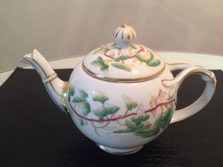 Stunning Antique Royal Crown Derby Porcelain Teapot