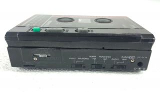 TOSHIBA KT - 4025 Personal Cassette Player AM/FM Radio RARE 3