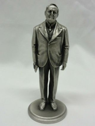 Us President Warren G Harding Collectible Pewter Statue Lance From Rare Set