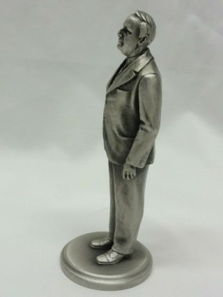 US PRESIDENT Warren G Harding COLLECTIBLE Pewter STATUE Lance from RARE set 2