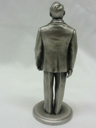 US PRESIDENT Warren G Harding COLLECTIBLE Pewter STATUE Lance from RARE set 3