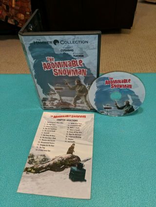 The Abominable Snowman Of The Himalayas (dvd) Anchor Bay Rare Oop Horror