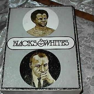Vintage 1970 Blacks & Whites Political Social Experiment Game Rare Ghetto Racism
