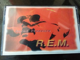Rem Aural Pleasure Rare Bootleg Cassette Tape Live Monster At Milton Keynes 1995