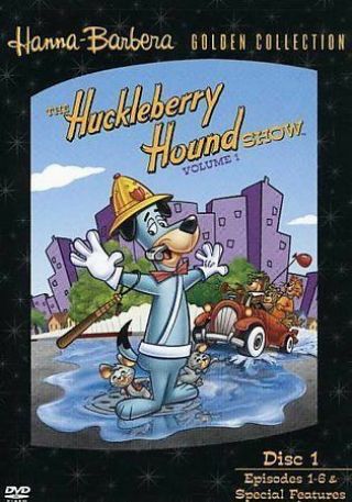 The Huckleberry Hound Vol 1 Disc 1 Rare Oop Dvd With Case & Art Buy 2 Get 1