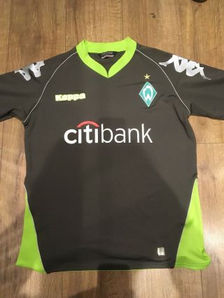 Werder Bremen Football Shirt Away Rare Vintage Xl Kappa