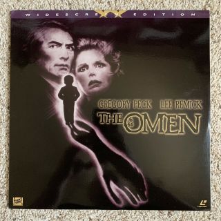The Omen Widescreen Laserdisc - Very Rare Horror