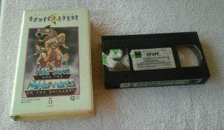 He - Man & The Masters Of The Universe Motu Volume 5 (vtg M.  W.  1985 Vhs) Rare/oop