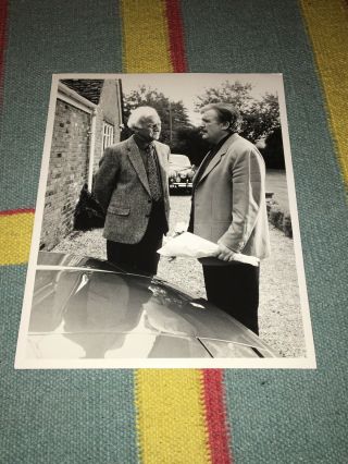 John Thaw & Brian Cox In Inspector Morse - Rare Press Photo