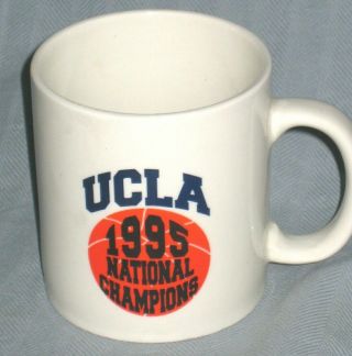 Rare 1995 Ucla Basketball Championship Mug (1964 1965 1967 1968 1969 1970 1971)
