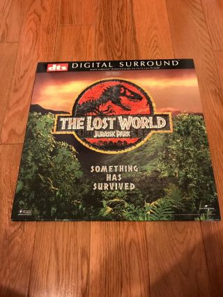 Jurassic Park - The Lost World Dts Laserdisc - Very Rare - Dts Decoder