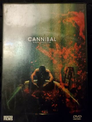 Cannibal Dvd Unearthed Films Marian Dora Ultra Rare Oop Horror Shock Gore