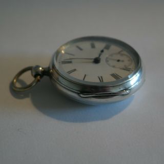 ANTIQUE SILVER FUSEE BUT NEEDS ATTENTION 1878 3
