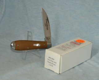 Rare Schatt & Morgan Micarta Jack Knife 1 Of 50 " Carbon " In Case /box
