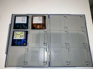 Sony MiniDisc Mini Disc rare collectable MD Palette Case CL RM12PC bonus 3 MD ' s 3