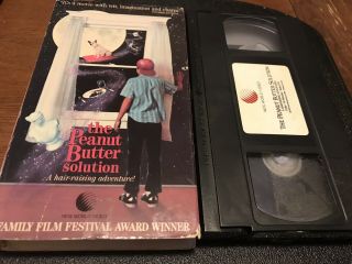 Rare 1990 Vhs Movie The Peanut Butter Solution