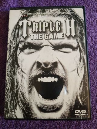 Wwe - Triple H: The Game (dvd,  2002) Wwf Rare Oop Wrestling - 3 Hour Run Time
