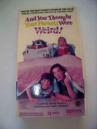 And You Thought Your Parents Were Weird (vhs,  1991) Cult 90’s Sci - Fi Pg Rare