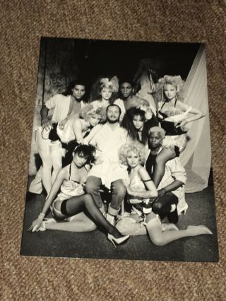 Kenny Everett And Hot Gossip Dancers - Rare 1986 Press Photo