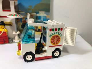 LEGO 6350 Town Pizza To Go Vintage Near Complete Classic Food & Drink 10036 3
