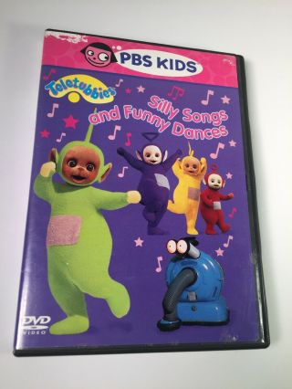 Teletubbies - Silly Songs And Funny Dances (dvd,  1998) Pbs Kids - Rare