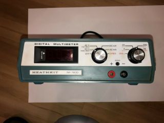 Vintage Heathkit Digital Multimeter Model Im - 1210 - Fully Functional