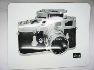 Rare Vintage Leica Leitz M3 Camera Photography Store Counter Mat Promo