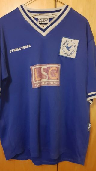 Cardiff City Rare Home Shirt 1999 Ish