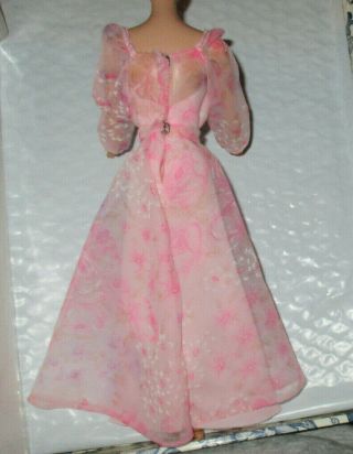 Vintage Barbie 1978 Kissing Barbie 2597 Sheer Pink Long Dress 3
