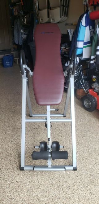 Exerpeautic Inversion Table,  Rarely.  Extremely Strong And Sturdy