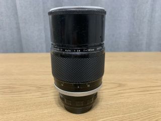 Nikon Nikkor - P Auto 180mm F2.  8 Non Ai (rare Lens) Uv Filter Caps