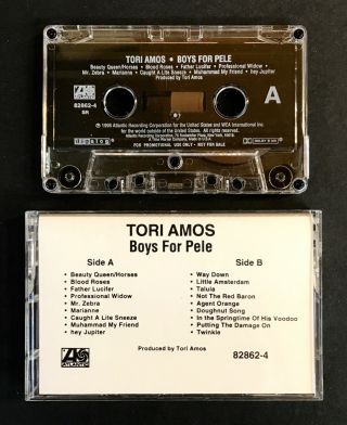 Tori Amos Boys For Pele Rare Advance Cassette 1996 Atlantic Promo Like