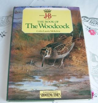 1986 J & B Scotch Whisky Rare:the Book Of The Woodcock:colin L.  Mckelvie:hc/dj