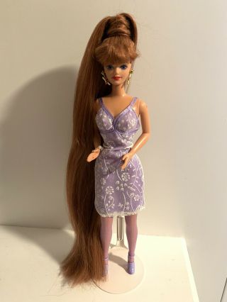 Vintage 1995 Jewel Hair Mermaid Midge Red Hair Long 14589 Mattel