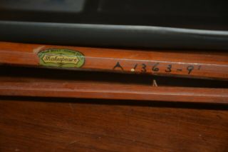 Vintage Shakespeare 3 Piece Bamboo Fly Fishing Rod A1363 - 9