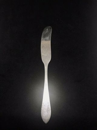 Tiffany Co 1910 Sterling Silver Faneuil Butter Spreader No Mono 5.  75  Flat